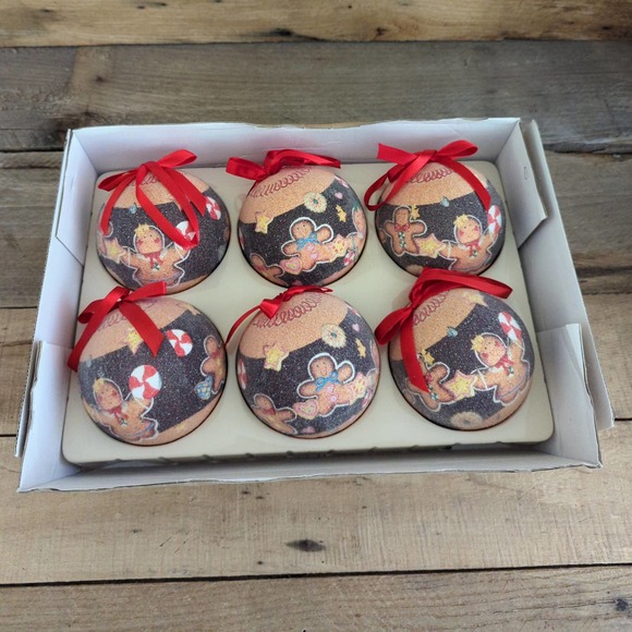 Sugared Frosted Gingerbread Man Glass Ornaments by Dillard's - Picture 3 of 7